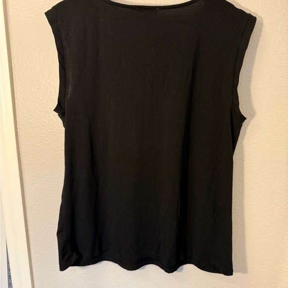 The Limited Black Pleated Blouse - Picture 3 of 5